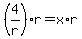 %284%2Fr%29%2Ar=x%2Ar