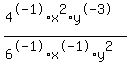 %284%5E-1%2Ax%5E2%2Ay%5E-3%29%2F%286%5E-1%2Ax%5E-1%2Ay%5E2%29