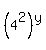 %284%5E2%29%5Ey