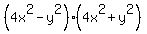 %284+x%5E2+-+y%5E2%29%284x%5E2+%2B+y%5E2%29