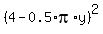 %284-0.5%2Api%2Ay%29%5E2