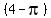 %284-pi%29