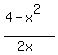 %284-x%5E2%29%2F%282x%29