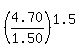 %284.70%2F1.50%29%5E1.5