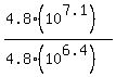 %284.8%2810%5E7.1%29%29%2F%284.8%2810%5E6.4%29%29