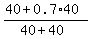 %2840+%2B+0.7%2A40%29%2F%2840%2B40%29