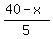 %2840-x%29%2F5