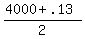 %284000%2B.13%29%2F2