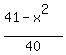 %2841-x%5E2%29%2F40