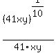 %2841xy%29%5E%281%2F10%29%2F41xy