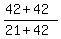 %2842%2B42%29%2F%2821%2B42%29