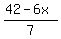 %2842-6x%29%2F7