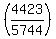%284423%2F5744%29