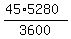 %2845%2A5280%29%2F3600
