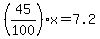 %2845%2F100%29x=7.2