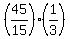 %2845%2F15%29%281%2F3%29