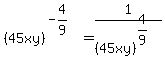 %2845xy%29%5E%28-4%2F9%29+=+1%2F%2845xy%29%5E%284%2F9%29