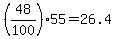 %2848%2F100%2955=26.4