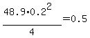 %2848.9%2A0.2%5E2%29%2F4.0=0.5