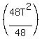 %2848T%5E2%2F48%29