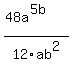 %2848a%5E%285b%29%29%2F12ab%5E2