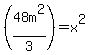%2848m%5E2%2F3%29+=+x%5E2
