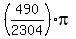 %28490%2F2304%29pi