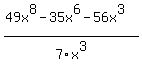 %2849x%5E8-35x%5E6-56x%5E3%29%2F7x%5E3