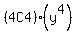 %284C4%29%28y%5E4%29