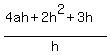 %284ah%2B2h%5E2%2B3h%29%2Fh