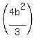 %284b%5E2%2F3%29
