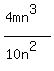 %284mn%5E3%29%2F%2810n%5E2%29