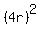 %284r%29%5E2
