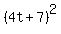 %284t%2B7%29%5E2