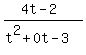 %284t-2%29%2F%28t%5E2%2B0t-3%29