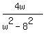 %284w%29%2F%28w%5E2-8%5E2%29