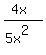 \"%284x%29%2F%285x%5E2%29\"