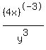 %284x%29%5E-3%2Fy%5E3+