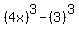 %284x%29%5E3-%283%29%5E3
