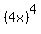 %284x%29%5E4