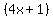 %284x%2B1%29