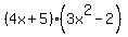 %284x%2B5%29%2A%283x%5E2-2%29