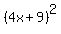 %284x%2B9%29%5E2