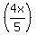 %284x%2F5%29