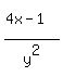 %284x%5E%22%22-1%29%2Fy%5E2
