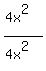 %284x%5E2%29%2F%284x%5E2%29