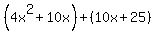 %284x%5E2%2B10x%29%2B%2810x%2B25%29