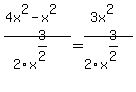 %284x%5E2+-+x%5E2%29%2F2x%5E%283%2F2%29=+%283x%5E2%29%2F2x%5E%283%2F2%29