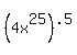 %284x%5E25%29%5E.5