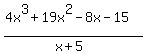 %284x%5E3%2B19x%5E2-8x-15%29%2F%28x%2B5%29